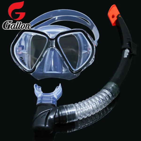 갤런 성인 고급형 스노쿨링세트 CA-02, 블루