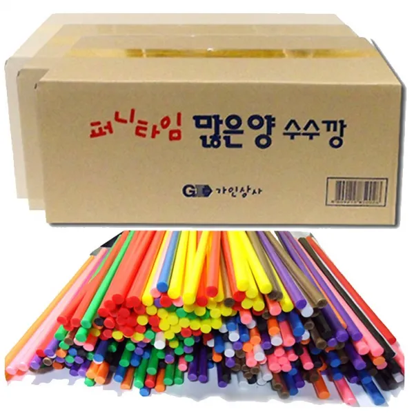 퍼니타임 대용량 수수깡 320개입