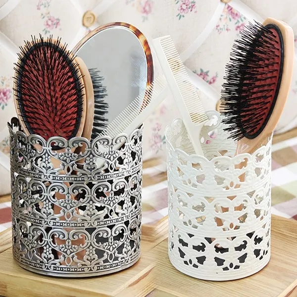 앤틱 연필꽂이 펜꽂이 펜통 빗통 브러쉬통, 대, 주석