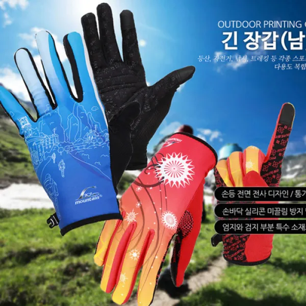 DH쇼핑 프린팅 긴장갑, 플라워(레드) 여성