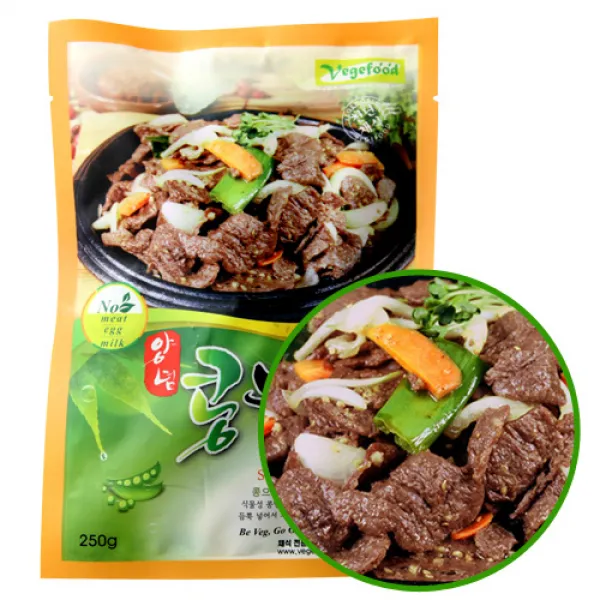 베지푸드 냉동 양념 콩불구이, 250g, 1개