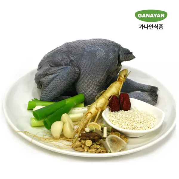 가나안식품 오골계, 1마리, 700g