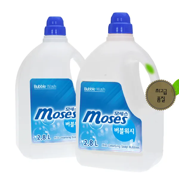 모세스 거품비누 5.6L 대용량, 2개입, 2.8L