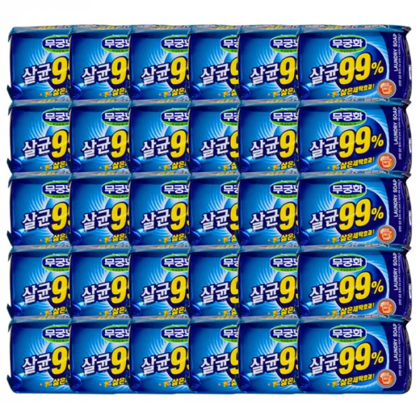 무궁화 살균99% 세탁비누, 230g, 30개