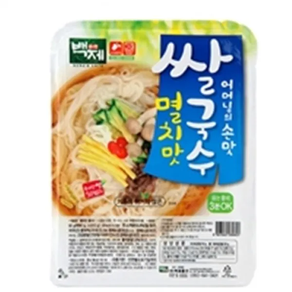 백제 멸치맛 쌀국수92g