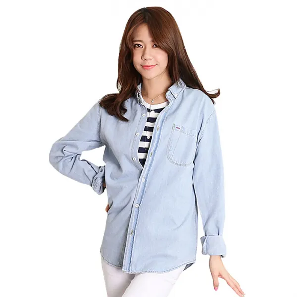 턴키 G_ Nb 933 해지데님셔츠