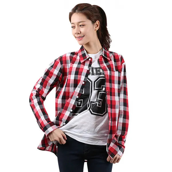 턴키 G_ Nb 949 레닌체크셔츠