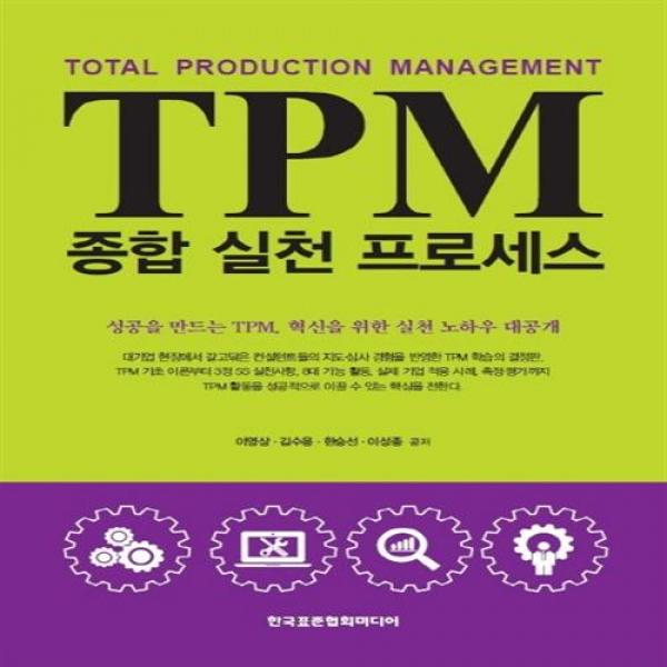 [한국표준협회미디어] TPM 종합 실천 프로세스, 단일상품
