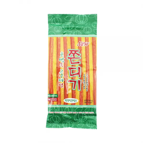 (태평) 호박속 고구마맛 쫀디기 150g (1박스-30개), 1개