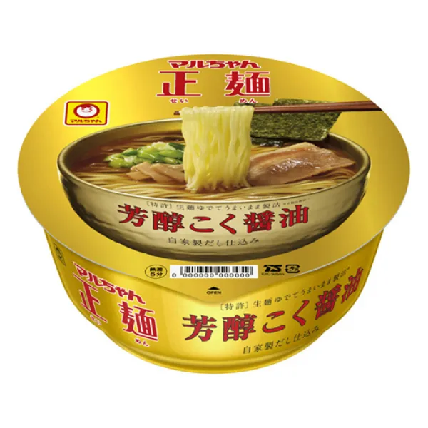 마루짱 세이멘 정면 쇼유 간장맛 컵라면 1개 1개