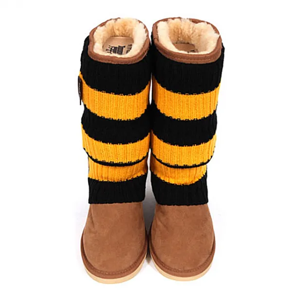 털부츠에 덧 데어신는 Cardy Socks(601034-블랙앤옐로우) 삭스 부츠 발토시 토시 털부츠 신발 울 패션아이템 선물