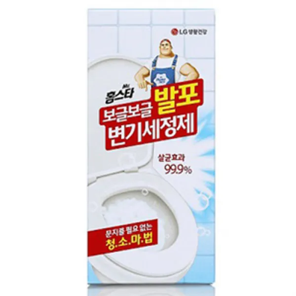 일산도매 보글보글 발포변기세정제 60g 1포, 1개