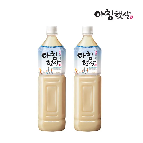 웅진 아침햇살 기타건강음료, 1.5L, 4개
