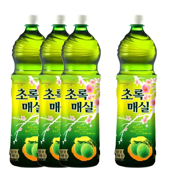 웅진 초록매실, 4개, 1.5L