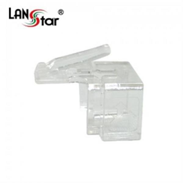 LANstar 랜 플러그 접촉불량 보수 덥개 1개 (투명) / LS-PLUG-SOS45-, 단일상품
