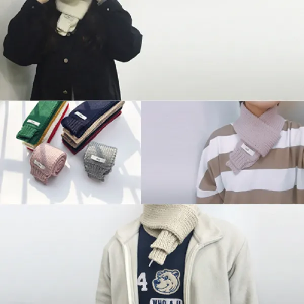 더드림마켓 아워 니트목도리 니트 머플러