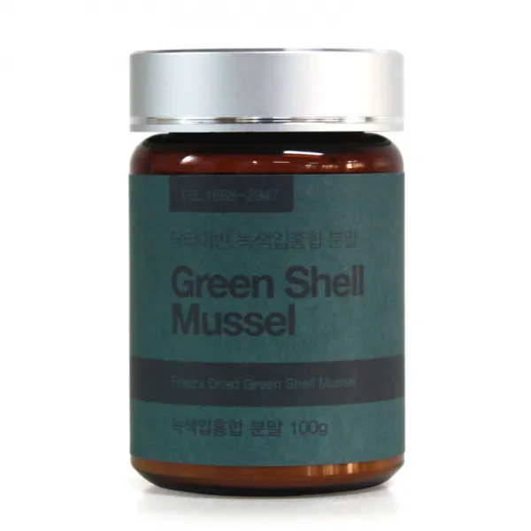 닥터어반 동결건조 녹색입홍합 분말 건강분말, 1병, 100g