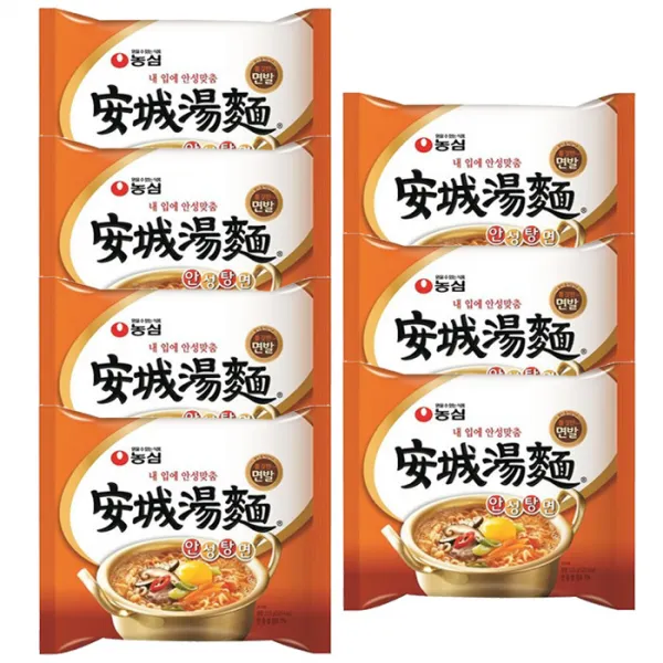 농심 안성탕면 125g 7개