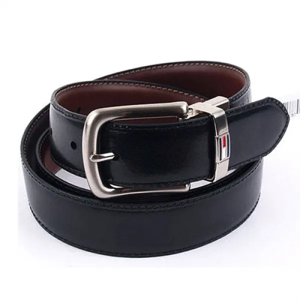 타미힐피거 남성벨트 11tl08x014 블랙브라운 양면 