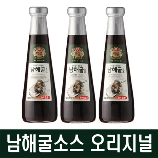 백설 남해굴소스 350g 3개입