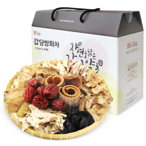 갑당약초 갑당쌍화차, 110mlX30팩, 1박스