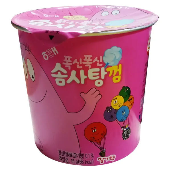 해태 무배 폭신폭신 솜사탕껌(15g 20입) 한박스, 15g, 20개