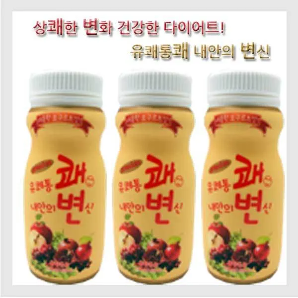유쾌통쾌 내안의 변신 쾌변 병1개 100ml 요구르트맛 185kal, 1개