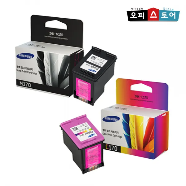 삼성 잉크 M170 C170 Scx 1360 1365 1760fw 정품잉크 검정