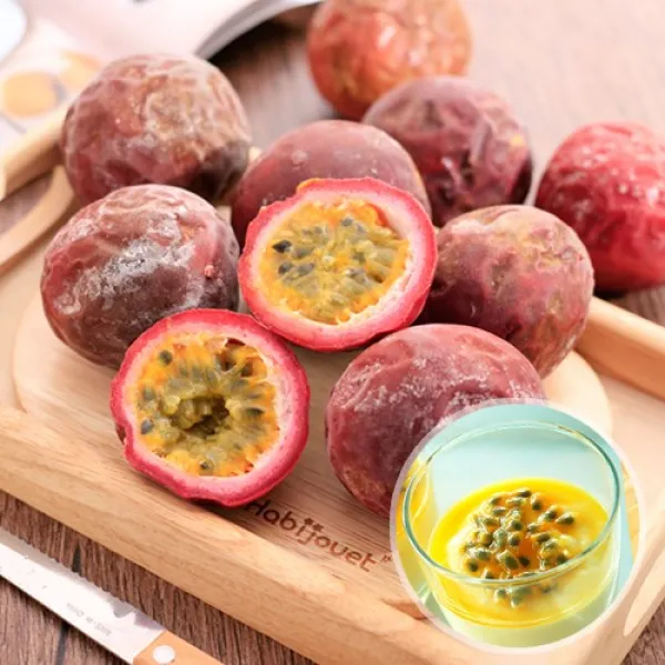 웰프레쉬 냉동 패션후르츠1kgx5, 1kg, 5개