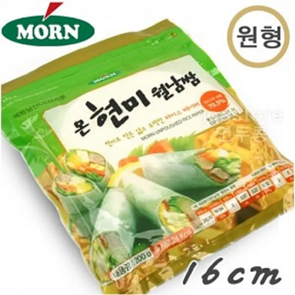 G681401 16cm원형_ 몬현미월남쌈200g_ 4개 800g 본상품선택