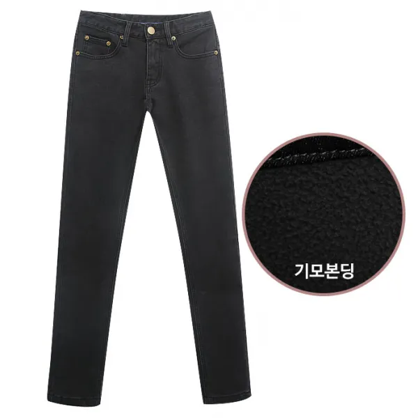 턴키 남성용 153 블랙본딩스키니