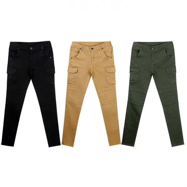 턴키 남성용 434 카고절개스키니진