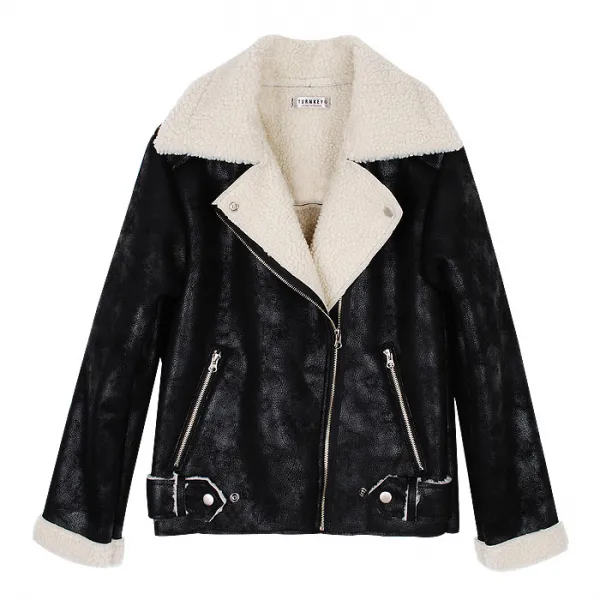 턴키 남성용 Am 3152 크랙사선인조무스탕