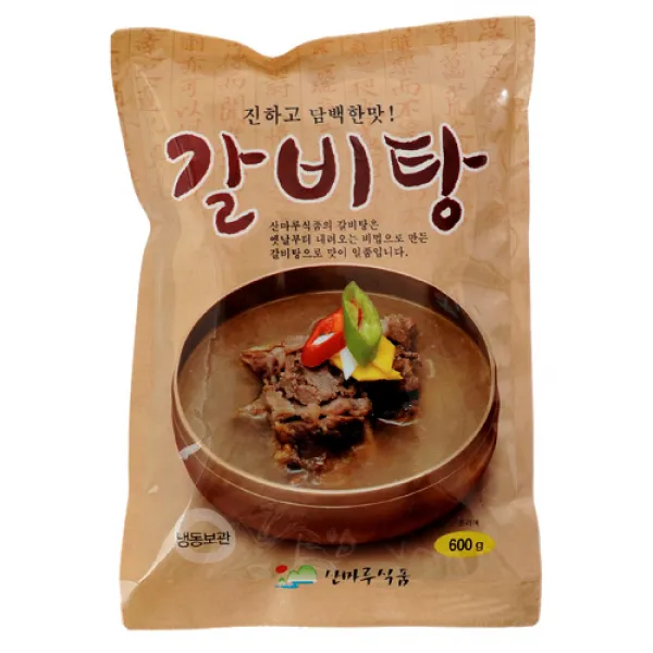국만드는집 갈비탕, 3개, 600g