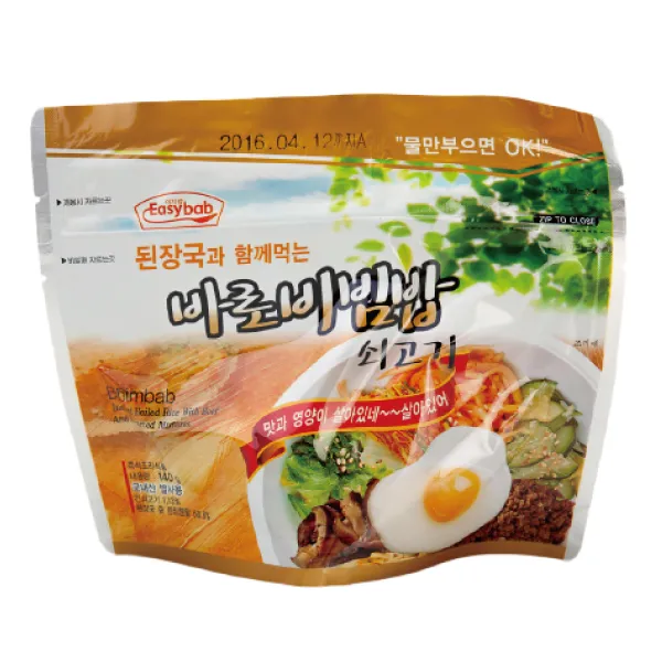 전투식량 불로 바로 우리비빔밥 더온 기타즉석식품, 1개, 바로비빔밥 소고기 (140g)