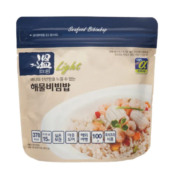 전투식량 불로 바로 우리비빔밥 더온 기타즉석식품, 1개, 더온라이트 해물비빔밥 (100g)