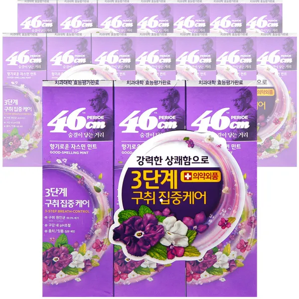페리오 46cm 굿스멜링 민트 치약, 100g, 24개
