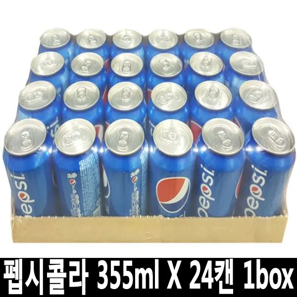 펩시 펩시콜라 355mlx24캔, 24캔, 355ml