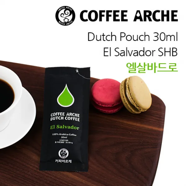 커피아르케 더치커피 파우치 30ml (낱개), 1개, 엘살바도르 SHB 30ml