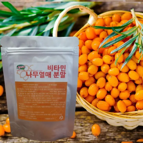 스턴리스트 아이수비타민나무열매분멀200g 산자나무열매분말씨벅톤, 본상품선택