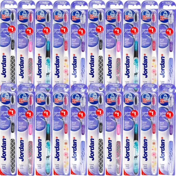 조르단 인디비주얼 칫솔 색상랜덤 1개입 20개