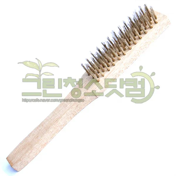 철브러쉬(대) 철솔 거친솔 계단신주청소솔 강한솔 쇠솔 브러시 틈새청소솔 청소도구, 1개
