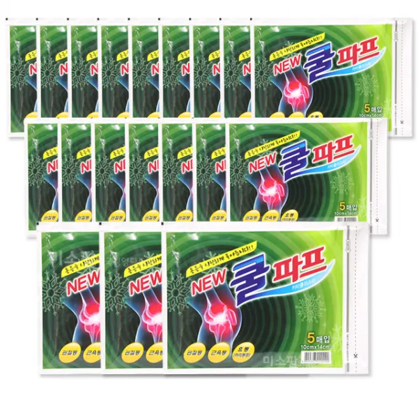 대일제약 New쿨파프 통증을 시원하게 20봉 5매입