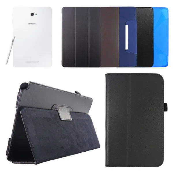 더조은셀러 갤럭시탭A 10.1 with S pen 전용 케이스 P580 P585, 블루