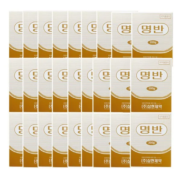 삼현제약 명반, 200g, 30개