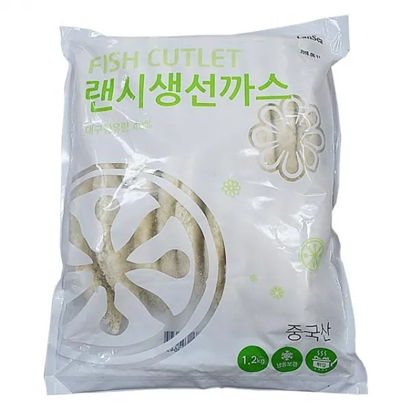 랜시 생선까스 1.2kg2개, 단일상품