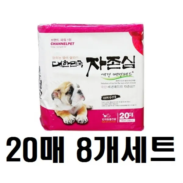 자존심 무료배송 국내생산 초대형패드 20매 8개, 자존심20매8개
