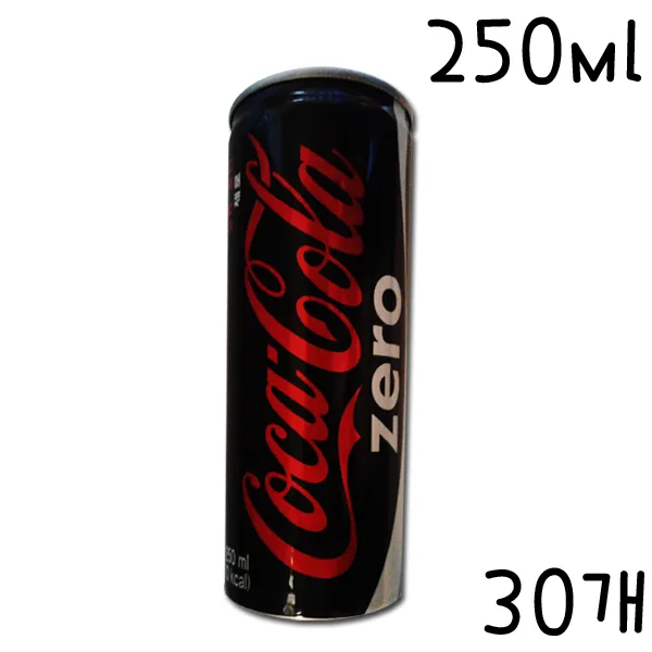 코카콜라 제로, 250ml, 30개