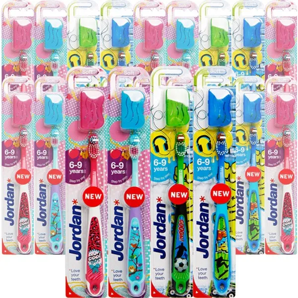 조르단 스텝 3단계 어린이 칫솔 랜덤 발송 24개
