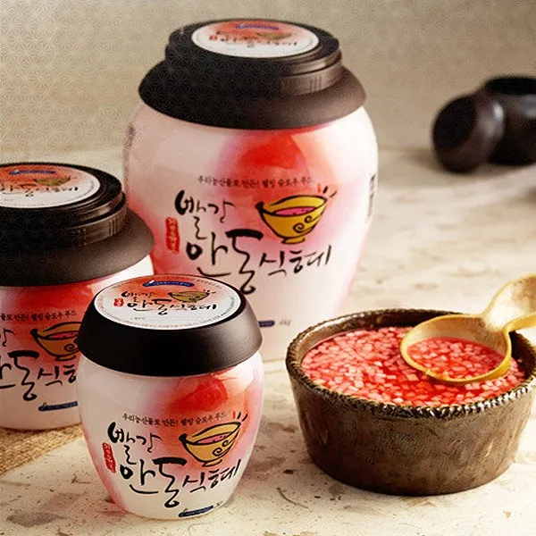 일농 [김유조]안동 빨간식혜 2kg, 1개, 2L